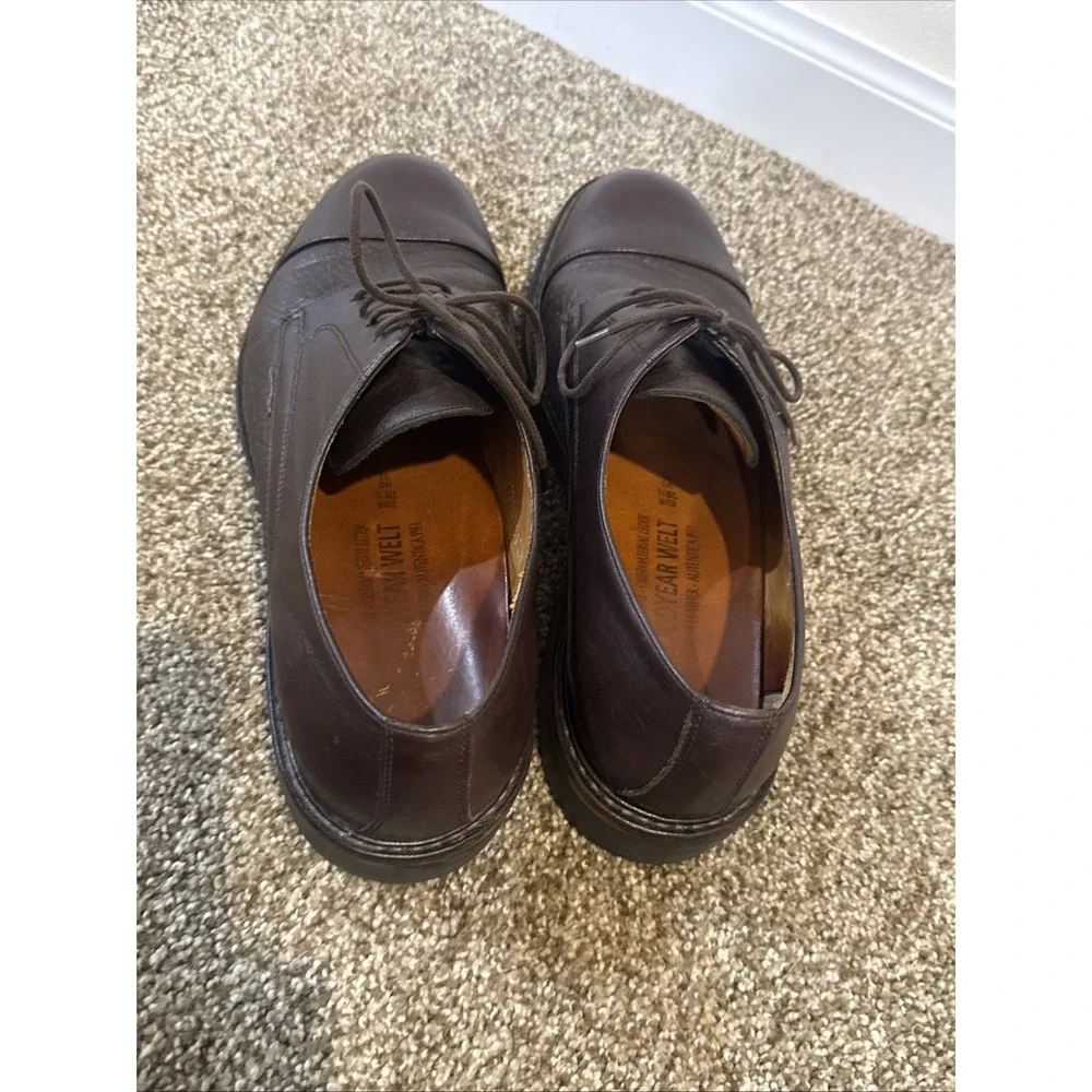 Mephisto  Dress Oxford Goodyear Welt shoes Men's Size 11 US  Dark Brown Academia
